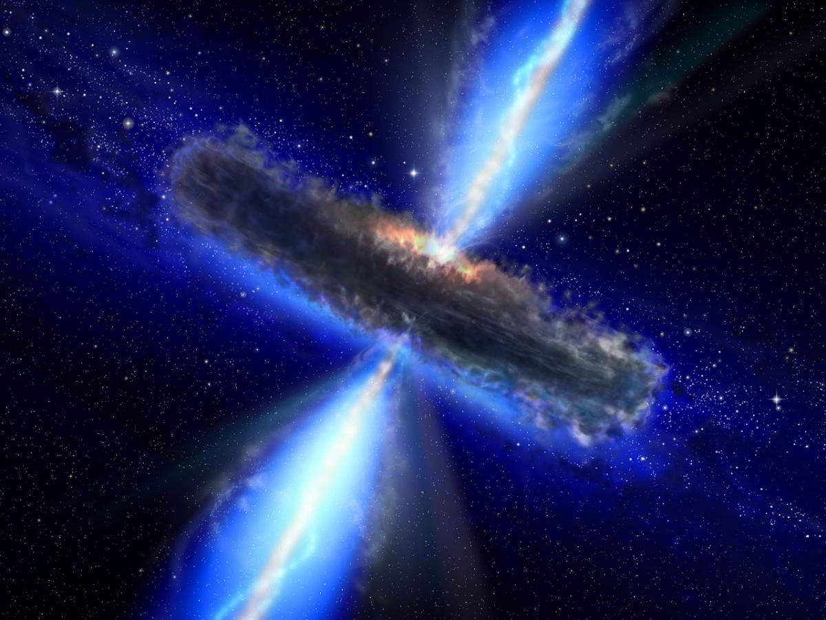 Dust-bound supermassive black hole Dust-bound supermassive black hole