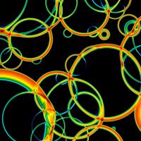 collision of sound waves generated by bubble expansion during a first order phase transition in the early universe